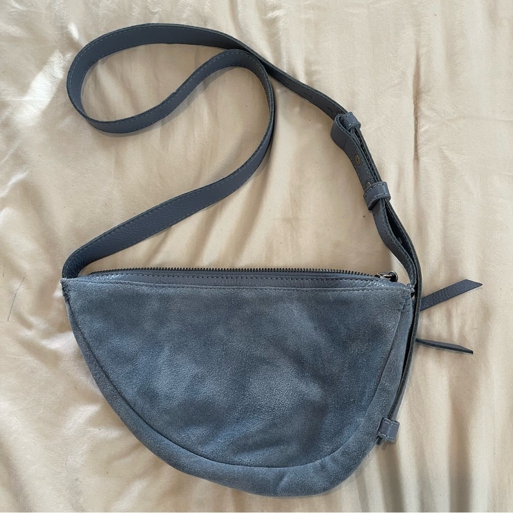 The Sak Suede Blue Crossbody Women’s Bag